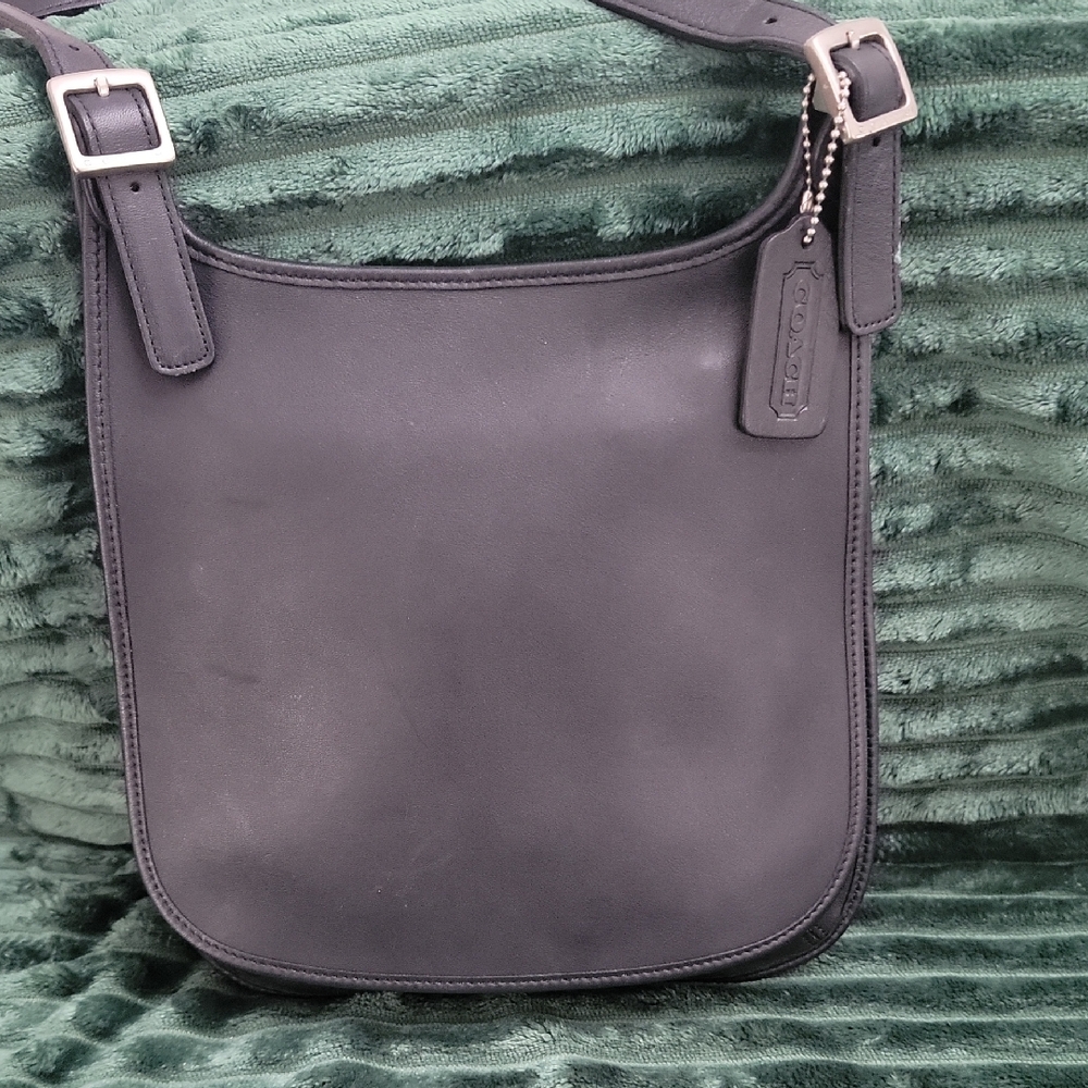 Black Leather Men's Bag
